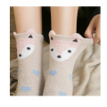 flauschige Mädchensocken